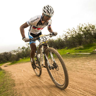 Sebastián Miranda de Chile en Panamericano de MTB de Pereira