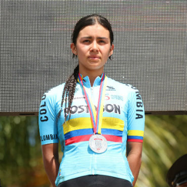 Angie Milena Lara ganó medalla de Plata en Panamericano de MTB (Foto FCC)