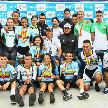 Antioquia se proclamó campeón de Nacional Juvenil de Pista de Bogotá