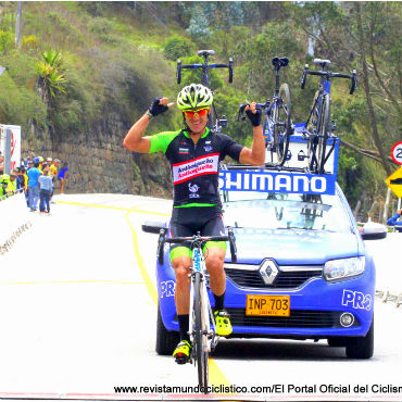 Dany Osorio vencedor de etapa reinan de Clásica de Anapoima