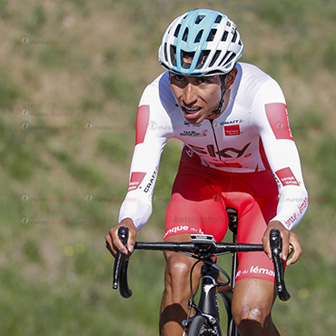 Egan Bernal en impresionante actuación ganó cronoescalada de Tour de Romandía