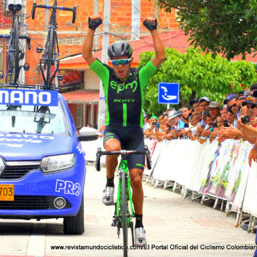Fredy Montaña ganó última etapa y se coronó campeón de Clásica de Anapoima