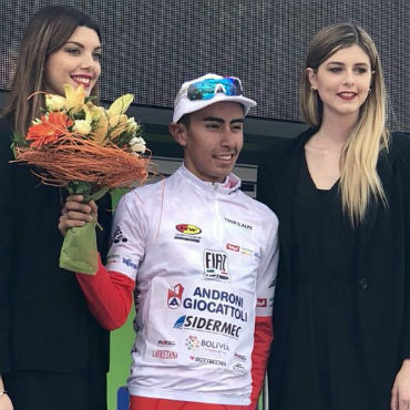 Iván Ramiro Sosa tercero en primera etapa del Tour de los Alpes