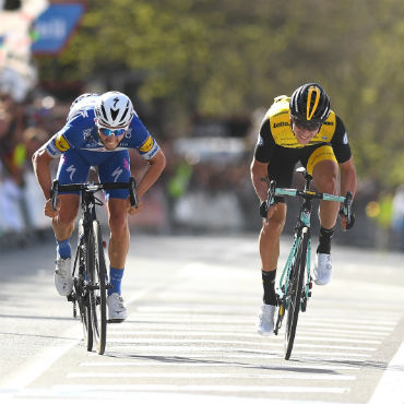 Julian Alaphilippe ganador de primera etapa de Vuelta al País Vasco (Foto-Quick-Step)