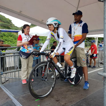Lorena Colmenares una de las boyacenses que estará en Tour de Gila