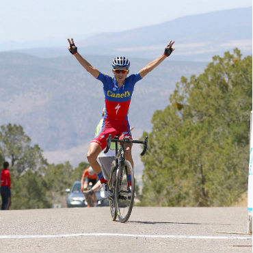 Oscar Eduardo Sánchez primer líder de Tour de Gila de los Estados Unidos