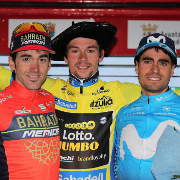 Primoz Roglic el campeón de Vuelta al País Vasco (Foto-Movistar)