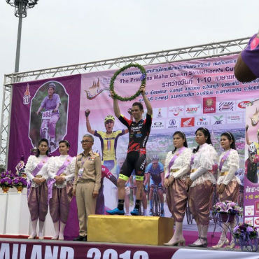 Raymond Kreder primer líder de Tour de Tailandia