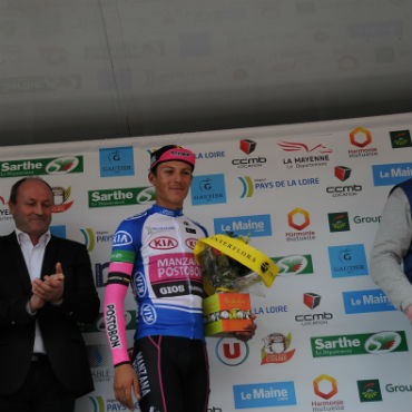 Wilmar Paredes se quedó con el título de los jóvenes del Circuit Sarthe