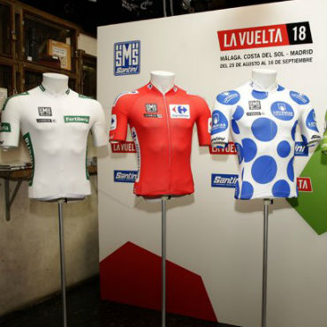 Presentados los maillots de los lideres de La Vuelta a España 2018