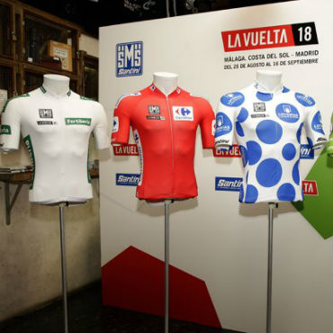 Presentados los maillots de los lideres de La Vuelta a España 2018