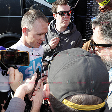 Chris Froome, uno de los candidatos a ganar Giro de Italia 2018