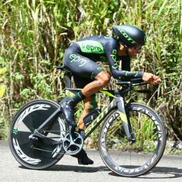 Daniel Muñoz ganador de CRI de Vuelta de la Juventud este miércoles
