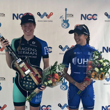 Diana Peñuela fue tercera en la Winston Salem Cycling Classic