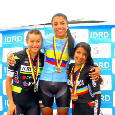 Erika Botero se alzó con el oro en la CRI del Nal Juvenil de ruta 2018