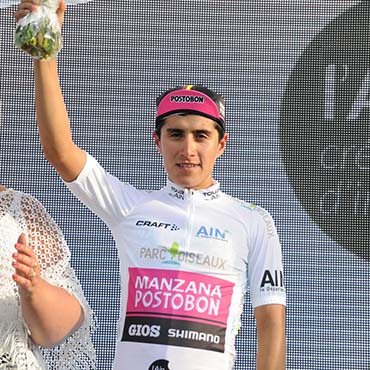 Jhojan García es Líder de los Jóvenes tras la primera etapa del Tour de l´Ain