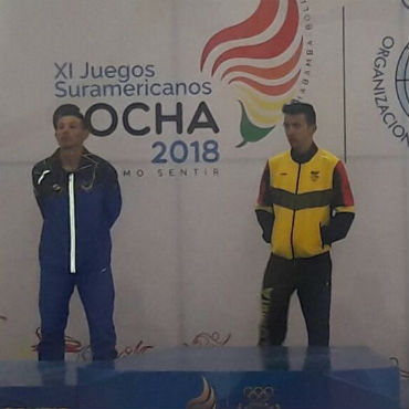 Juan Esteban Arango, medalla de oro en el Ómnium de los Juegos Suramericanos