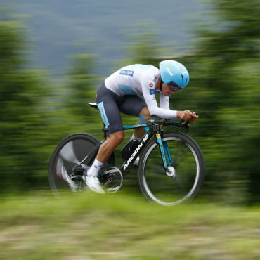 El boyacense Miguel Ángel López (Astana) quedó satisfecho con la actuación que tuvo este martes en la tan esperada CRI