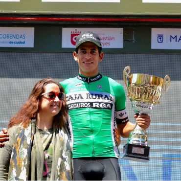 Nelson Soto ganó al sprint la segunda etapa (Foto Caja Rural)