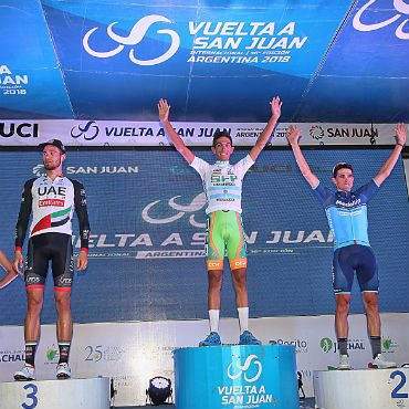 Gonzalo Najar notificado por UCI del positivo por CERA, en Vuelta a San Juan en la Argentina