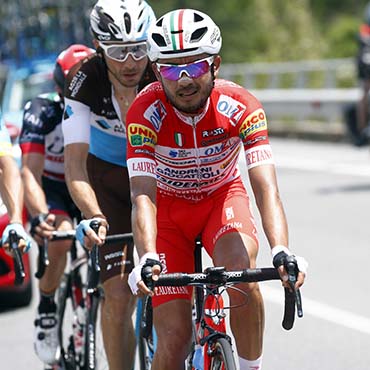 Rodolfo Torres fue uno de los grandes protagonistas de la 8a etapa del Giro de Italia 2018