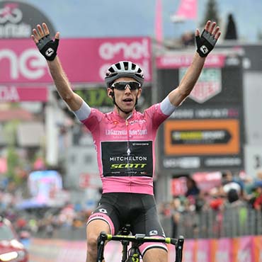 Yates ganó en Sappada y le dio un nuevo golpe de mano a la general del Giro de Italia 2018