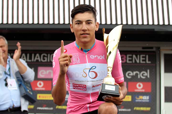 Alejandro Osorio ve cumplido su sueño de llegar a una de las escuadras Word-Tour