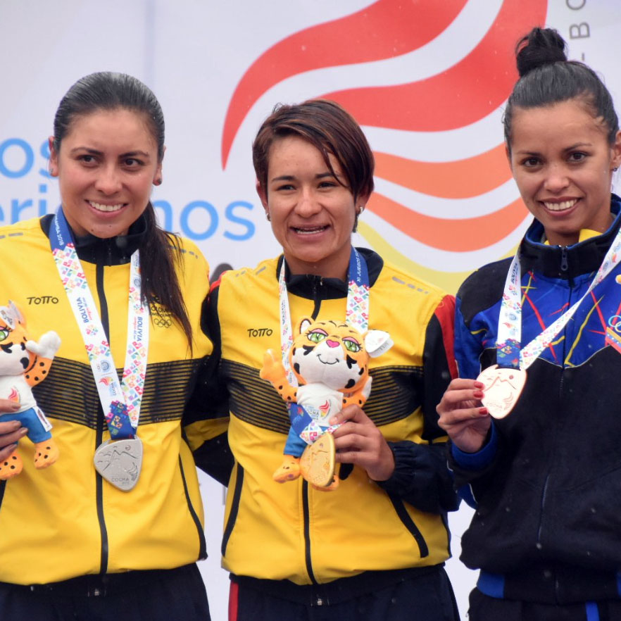 Sanabria y Colmenares dominaron el podio de la cita continental boliviana