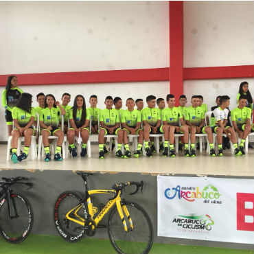 Presentado este jueves el equipo Arcabuco Es Ciclismo