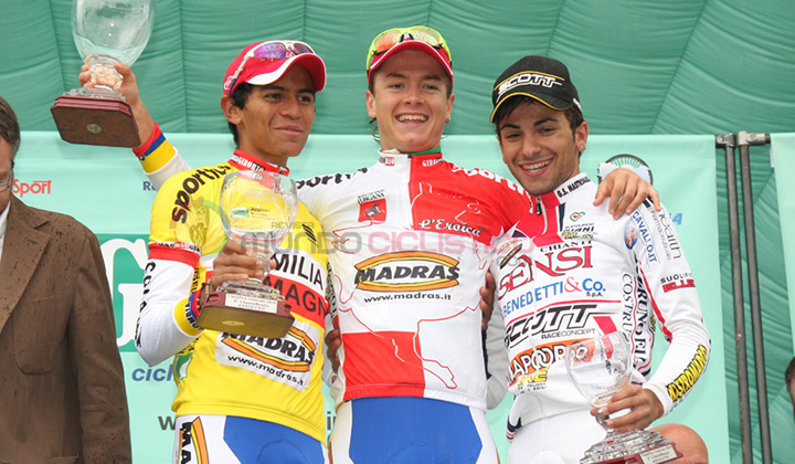 Carlos Betancur fue campeón en 2010 y estuvo acompañado en el podio por Edward Beltrán como subcampeón