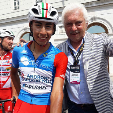 Iván Sosa, sigue cosechando triunfos para el Androni-Sidermec de Gianni Savio
