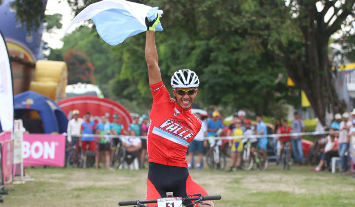 Juan Fdo. Monroy, uno de los ganadores de primera jornada de Nacional de MTB