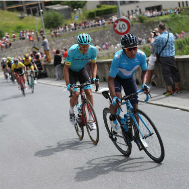 Nairo Quintana se mantiene optimista de cara a su nuevo sueño amarillo (Foto Movistar)