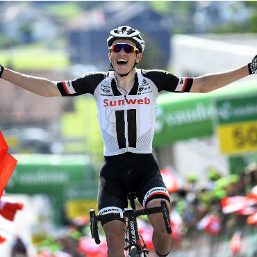 Soren Kragh Andersen se impuso en solitario en sexta etapa de Tour de Suiza (Foto-Team Sunweb)
