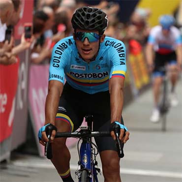 Paredes terminó quinto en la 2a etapa del Giro de Italia Sub 23