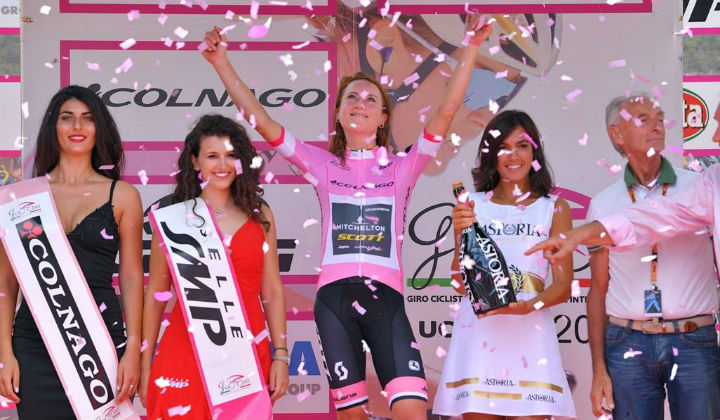 La holandesa Annemiek Van Vleuten, campeona del Giro Rosa 2018 (Foto Mitchelton-Scott)