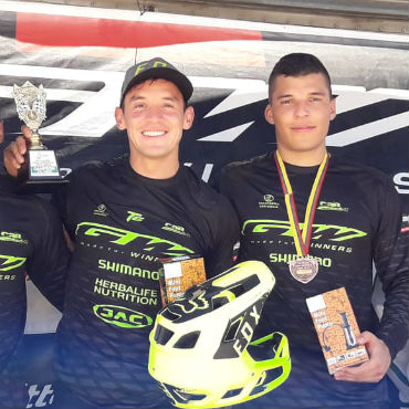 Carlos Mario Oquendo, campeón nacional de BMX