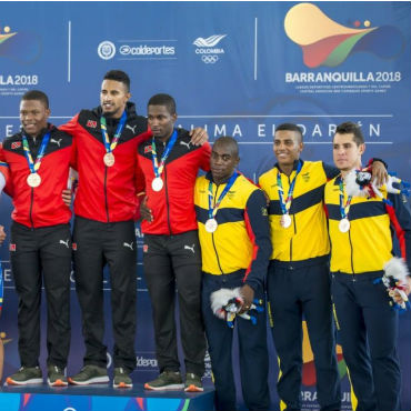 Colombia alcanzó medalla de bronce en persecución equipos hombres en Juegos Centroameiricanos