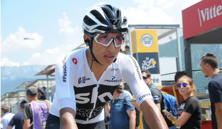 Egan Bernal satisfecho con lo realizado en su primer Tour de Francia 2018