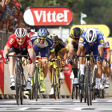 Fernando Gaviria sumó una nueva victoria fabulosa en el Tour de Francia 2018