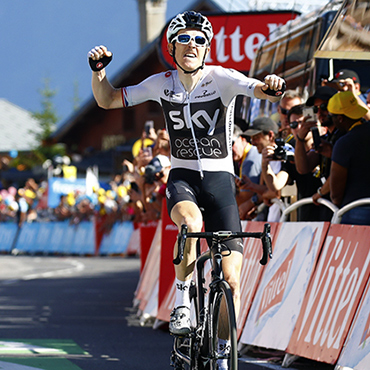 Geraint Thomas Vencedot y nuevo lider.