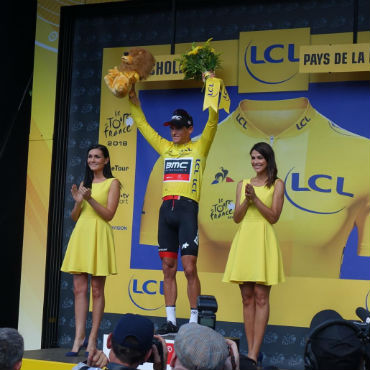 Greg Van Avermaet nuevo líder del Tour de Francia 2018