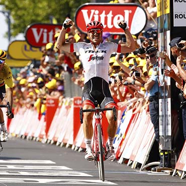 Degenkolb obtuvo este domingo un espectacular triunfo en el cierre de la primera semana del TDF 2018