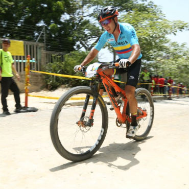 Jonathan Botero, medalla de plata en el MTB de los Juegos Centroamericanos 2018