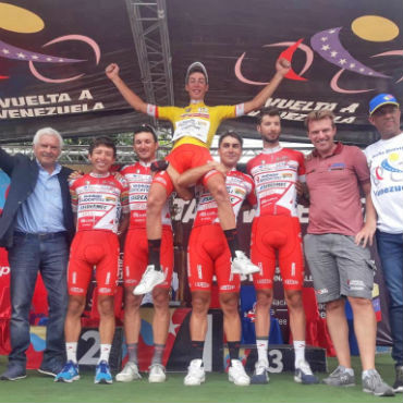Matteo Spreafico del Androni-Sidermec campeón de la Vuelta a Venezuela 2018