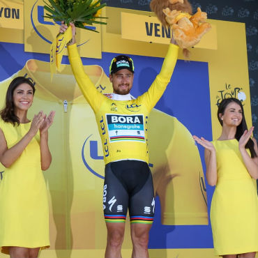 Peter Sagan ganador de segunda etapa y nuevo líder