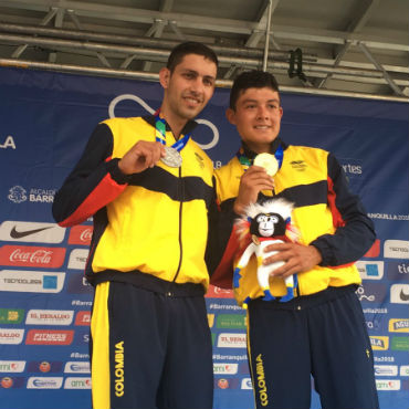 Colombia con Walter Vargas, plata y Rodrigo Contreras, oro en la CRI de los Juegos Centroamericanos