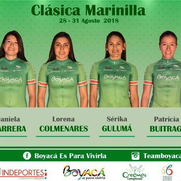 Equipo femenino de Boyacá es para vivirla en Clásica de Marinilla