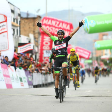 Carlos Julián Quintero ganador de sexta etapa de Vuelta a Colombia