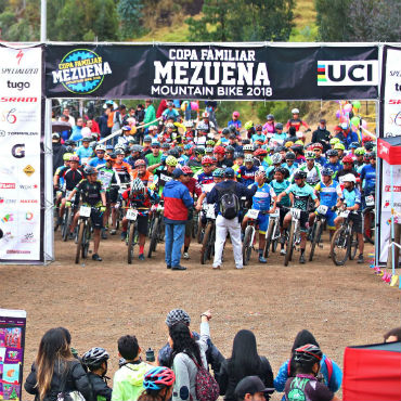 La Copa Mezuena estrenó pista en Ubaté con 531 participantes (Foto Céssar Pinilla y Pablo Mazuera)